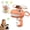 Pink, variant on Dinosaur-shape Cat Toy Launcher with 3 Flying Discs, Interactive Fetch Toy for Indoor Cats, No Battery Flying Saucer for Hunting & Chasing Play, Easter Gift for Cat Lovers