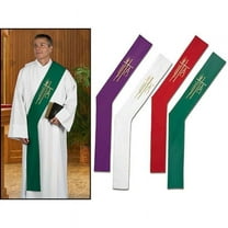 RJ Toomey NC008 Alpha Omega Deacon Stole-Purple