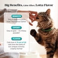 thumbnail image 3 of Pet Honesty Cat Calming Chews, Dual Texture Supplement for Anxiety Relief Stress & Behavioral Support Promotes Relaxation, Chicken Flavor, 3.7 oz, 3 of 8