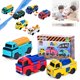 thumbnail image 1 of Coches transformables Toy Flip Racers WRSFXV para niños mayores de 3 años, 1 of 7