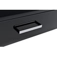 thumbnail image 6 of Newboti Furniture Coleen Black High Gloss & Chrome Finish Writing Desk W/USB 83733, 6 of 11