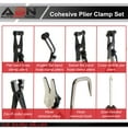 ABN 9Piece Hose Clamp Pliers Kit Grip Flexible Automotive Hose Removal Tool