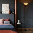 thumbnail image 3 of Gymax Tiffany-Style Mission 1-Light Torchiere Floor Lamp w/ 14'' Shade Home Decor, 3 of 10