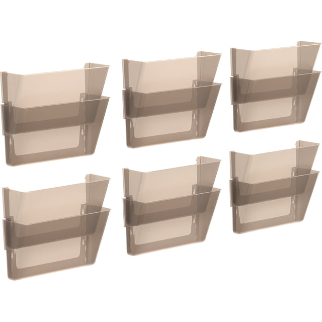 Wall Files Storex, tamaño carta, paquete de 2 unidades, 6 unidades