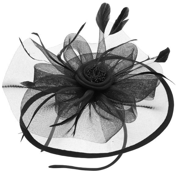 SHISUYAN Flower Fascinator Hat Wedding Party Bride Fascinator Hat Tea Party Fascinator Hat