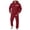 Vin, variante sur Ketyyh-chn99 Ensemble de Survêtement 2 Pcs pour Hommes Hommes Femmes Automne Hiver Mode Décontractée Chandail Pantalon Survêtement Taille pour S, Orange