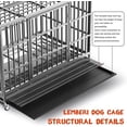 thumbnail image 3 of Vitesse Heavy Duty Indestructible high Anxiety  Dog Crate cage for Outdoor and Indoor with Removable Tray, 3 of 7