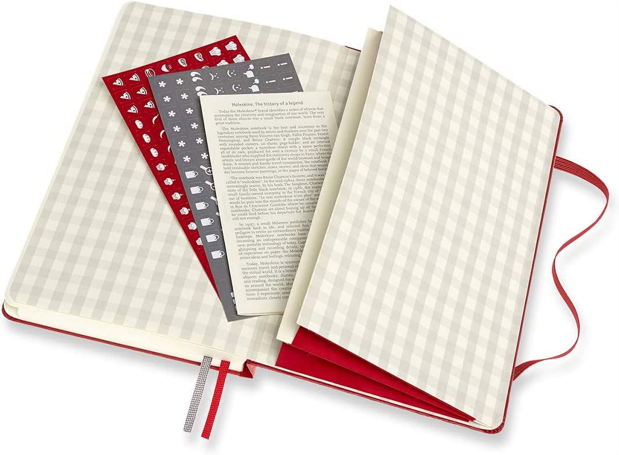Moleskine Passion, Recipe Journal, Large, Boxed/Hard Cover (5 x 8.25)