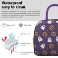 thumbnail image 3 of Womens Halloween Ghost Pumpkin Pattern Lunch Box for Work,Insulated Lunch Bag for Women,Loncheras Para Mujer,Leakproof Adult Lunch Bag for Work,Beach,Travel,Picnic,Camping, 3 of 7