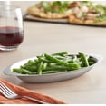 thumbnail image 3 of Soro Essentials - Juego de 2 platos ovalados de acero inoxidable de 433 g para gratinar. Ideales para servir guisos, lasañas y tartas individuales. Platos para servir en la mesa. Platos para cazuelas, 3 of 6