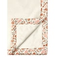 thumbnail image 5 of Modern Moments by Gerber Gender Neutral Plush Blanket with Satin Trim, Ivory, 5 of 7