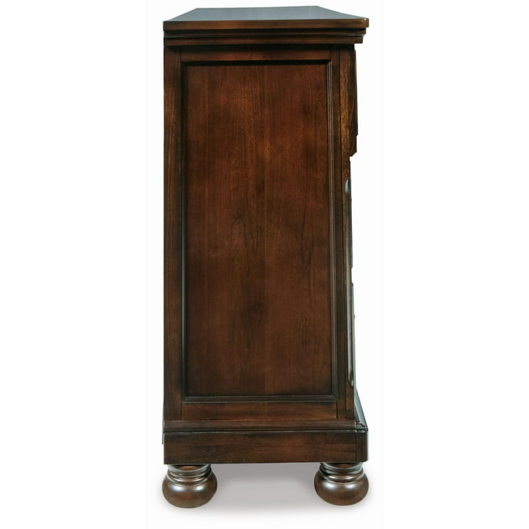 ashley furniture signature design quinden dresser 7 drawer dark brown Quinden Dresser