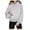 1-Light Gray, variant on Plain Hoodies for Women 2025 Fall Winter Long Sleeve Basic Hooded Sweatshirt with Pockets Pullover Tops