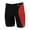 Black/Red, variant on Dolfin Men's Ocean Panel Jammer Swimsuit BlackRed, 28