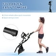 thumbnail image 6 of Soozier Folding Exercise Bike w/ Arm Resistance Bands, Black, 6 of 9