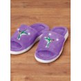 thumbnail image 4 of Lighted Hummingbird Slippers, LED Lights, Comfy Polyester, Fashion Slippers - Size Medium, 4 of 6