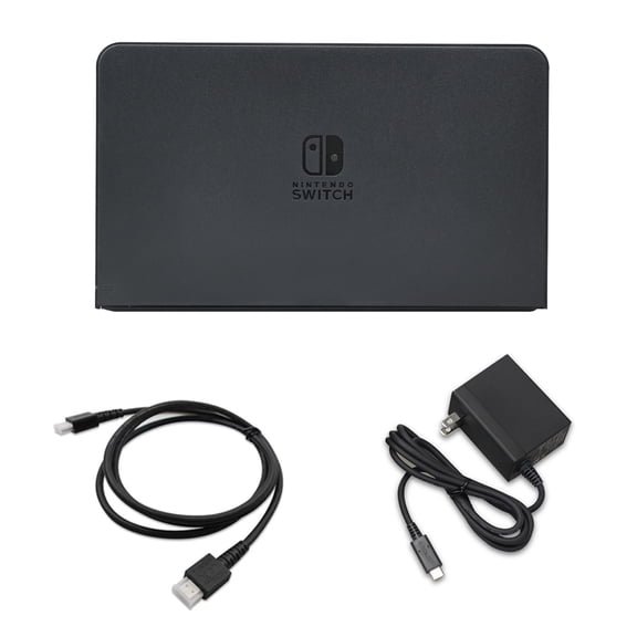 Saistore Docking Station Set with AC Adapter & HDMI Cable for Nintendo Switch, Black
