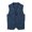 A1-Navy1371, variant on Mens Herringbone Pattern Vest Slim Fit Turn-Down Collar Daily Formal Waistcoat