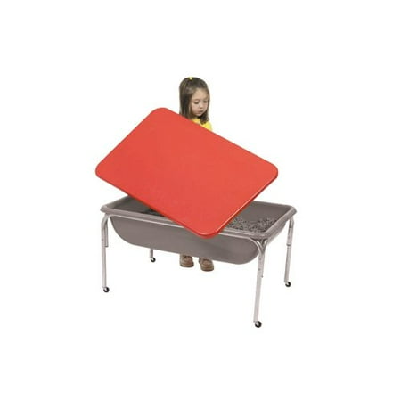 Factory Sand - Children's Factory Sensory 3 ft. Rectangle Sandbox Cover