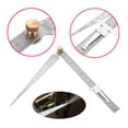 thumbnail image 4 of 2-Piece Stainless Iron Taper Gauge Set - 0-15mm Measuring Range, 0.1mm Precision - Portable Wedge Feeler Gauges for Inner Diameter & Aperture Measurement, Easy-Carry Hole Sizing Tools with Clear, 4 of 5