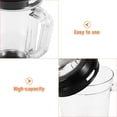 thumbnail image 3 of FONDOTIN Blender Replacement Cups Transparent Plastic Juicing Part For Bar Use 1Set, 3 of 6