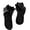 Black + Black, variant on Socks Soft Breathable Cotton Adorable Short Socks for Low Shoes