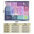 thumbnail image 3 of Wijzvio World'S Best Aunt Ever Throw Blanket Soft Fuzzy Fleece Blanket For Couch Bed Living Room Decoration 50"X40", 3 of 9