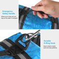 thumbnail image 3 of HAOCOO Dog Life Jacket Vest Saver Safety Swimsuit Preserver with Reflective Stripes/Adjustable Belt Dogs?Blue Bone,M, 3 of 7