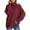 Burgundy, variant on Odeerbi Winter Chunky Knit Turtleneck Sweater For Women Solid Color Cowl Neck Sweater Fashion 2025 Casual Long Sleeve Pullover Sweater Tops Black