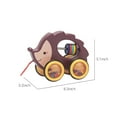 thumbnail image 3 of YEYDS Children's Drag Toy Car, Pull Rope Traction Car for Babies, Educational Walking Toy for Kindergarten, Early Learning and Development Clearance Sales Today Deals Prime, 3 of 5