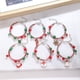 thumbnail image 5 of Pulsera de campana de alce navideño europeo y americano con dibujos animados que gotean aceite ajustable pulsera de caramelos de Papá Noel cadena femenina, 5 of 6