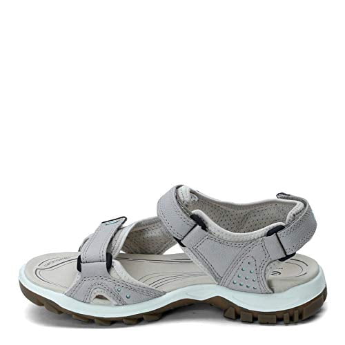 ecco sandals moonrock/emerald