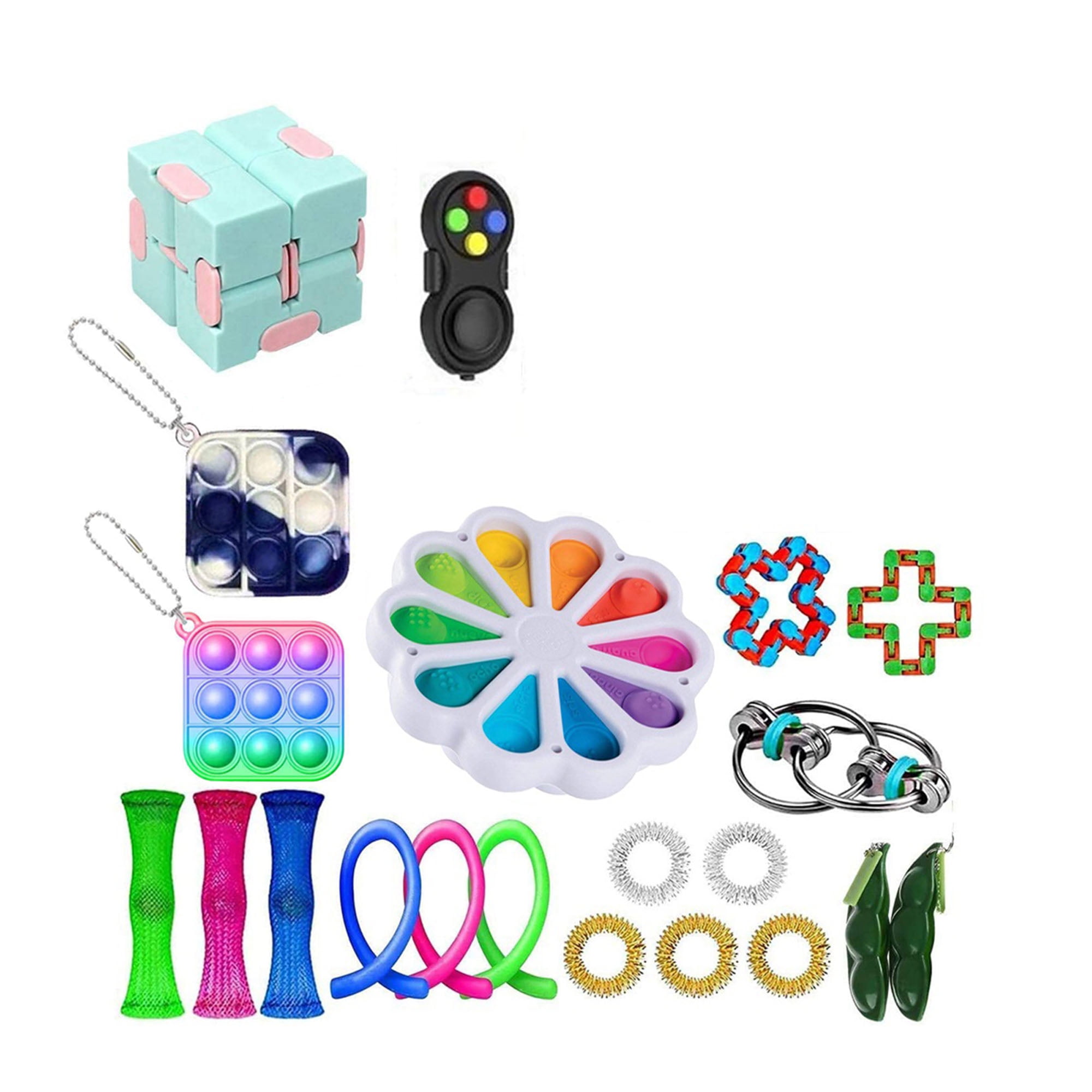 pinkdeer portable decompression toy set sensory toy kit