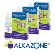 AlkaZone - Alkaline pH Booster Drops 1.25 fl oz (3-Pack) exp 12-2020