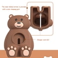 thumbnail image 4 of Soporte Del Cargador Lindo Oso Cargador Inalámbrico Cradle Dock Stand para Apple Watch Ultra 49mm (Marrón), 4 of 7