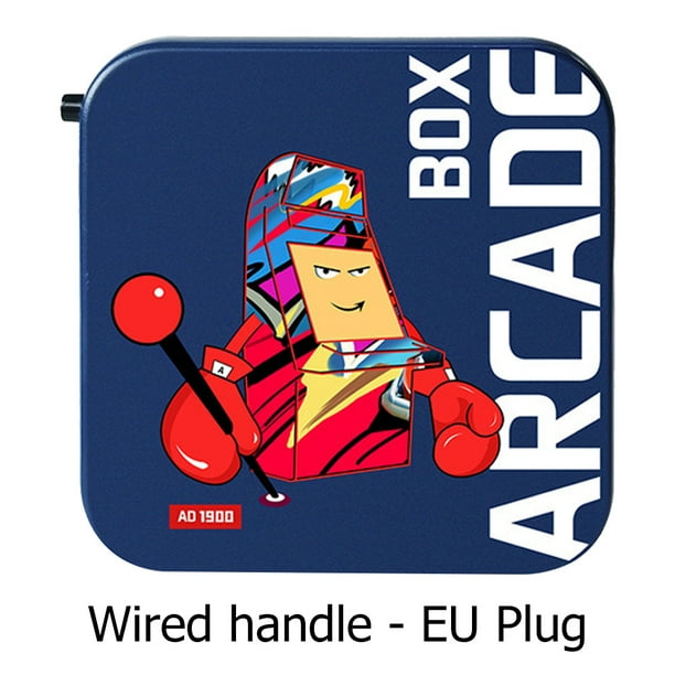 Arcade Box Consola de juegos 64G Reproductor de videojuegos con controlador con cable (UE)