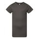 thumbnail image 1 of LAT Camiseta de manga corta con cuello redondo, 100 % algodón, para niña (carbón, grande) LAT 2616, 1 of 1
