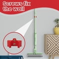 thumbnail image 1 of Estante de plástico para escobas de pared, fácil de instalar, para colocar trapeadores., 1 of 3