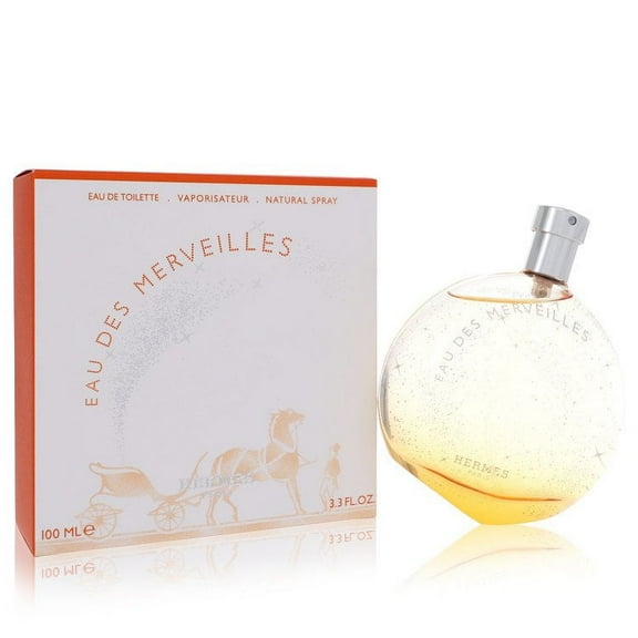 Eau Des Merveilles by Hermes Eau De Toilette Spray 3.4 oz for Female