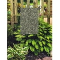 thumbnail image 2 of JSDART Khaki Flower Abstract Floral Camouflage Green Pattern Creative Graphic Irregular Garden Flag Decorative Flag House Banner 28x40 inch, 2 of 2