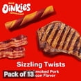 thumbnail image 4 of Hartz Oinkies Sizzling Twists Bacon Flavored Rawhide-Free Natural Chew Dog Treats, 8 count (Pack of 13), 4 of 9