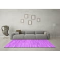 thumbnail image 3 of Ahgly Company Indoor Rectangle Abstract Purple Contemporary Area Rugs, 7' x 9', 3 of 4