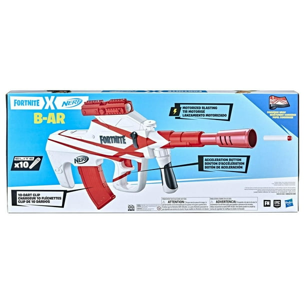 Nerf Fortnite B-AR Motorized Dart Blaster -- Fortnite Converge