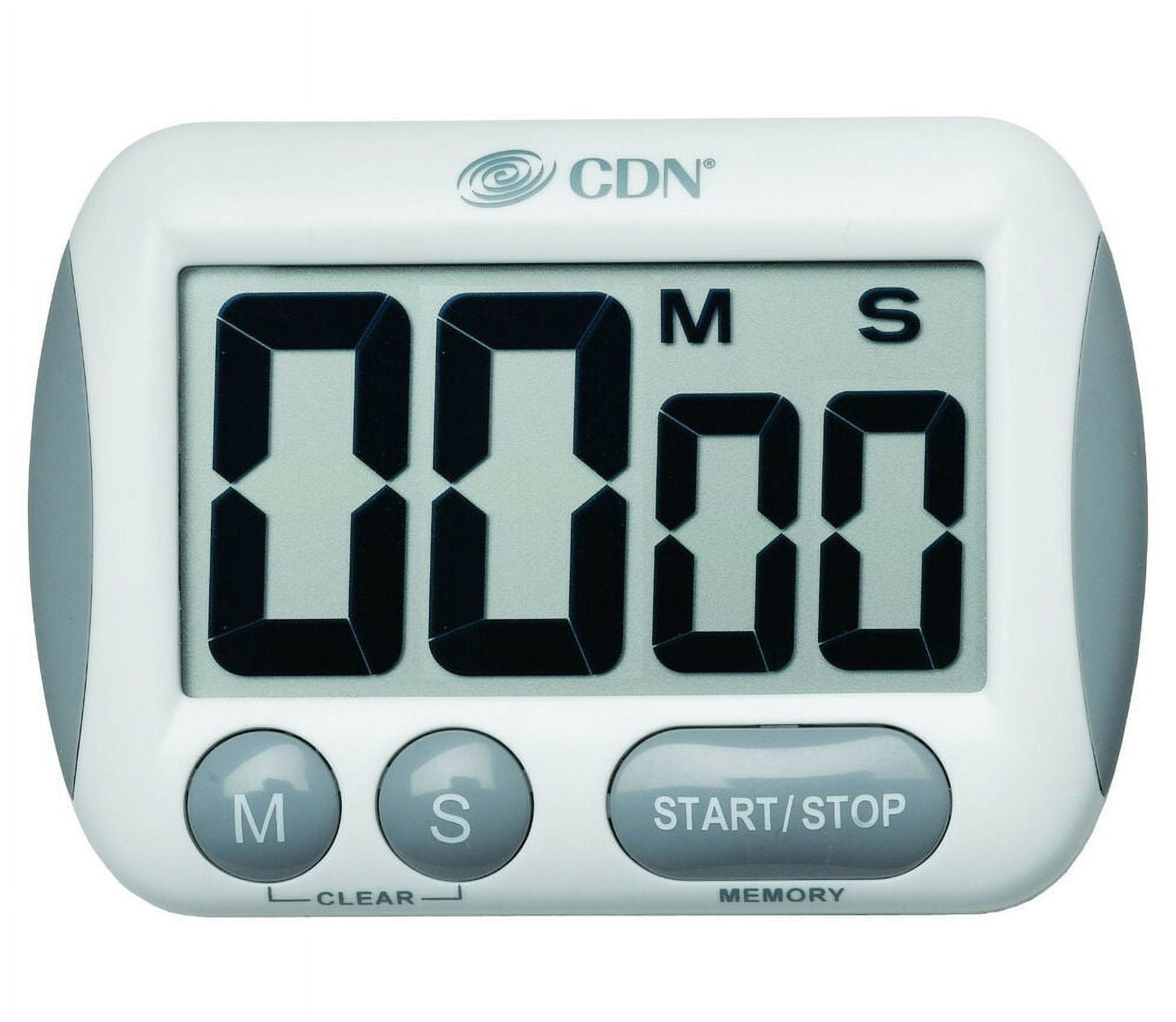CDN TM8 Multi-Task Digital 24 Hour Kitchen Timer with Clock
