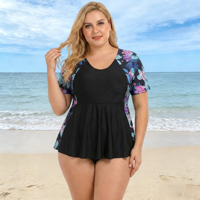 Adult Woman Swimsuit Plus Size 1 Piece Bathing Suits Bikini for Women