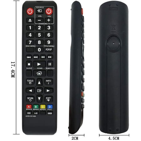 Myhgrc S New Universal Remote For Samsung Blu Ray Dvd Player Ak59 a No Setup Required Tv Universal Remote Walmart Canada