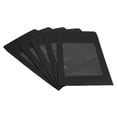 thumbnail image 1 of Unique Bargains A4 Clear Single Sided Mailing Photos Full Face Window Envelopes, Black 10 Pack, 1 of 5