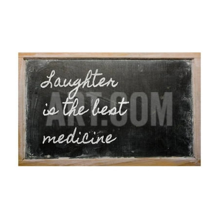 Expression - Laughter Is The Best Medicine Print Wall Art By (All The Best Expression)