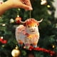 thumbnail image 4 of Colgante para interior de coche con diseño de perro salchicha, adorno navideño para árbol de Navidad., 4 of 5