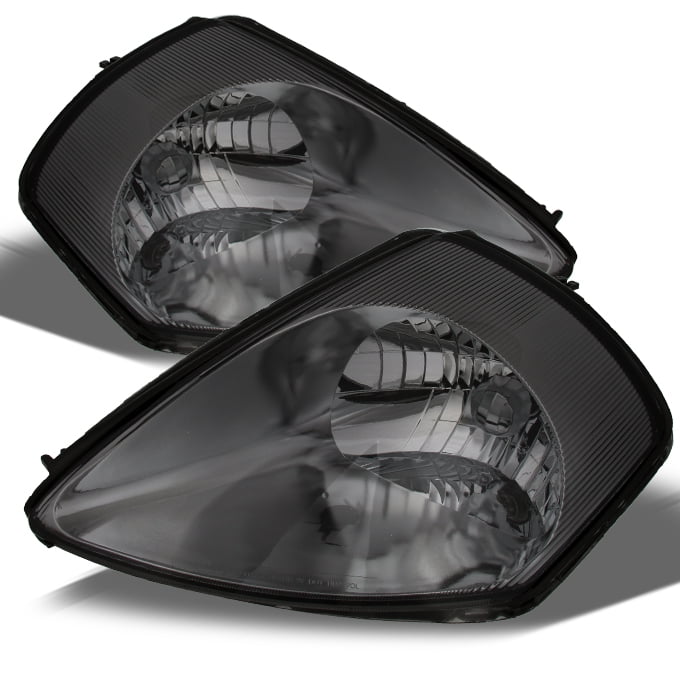 2003 Mitsubishi Eclipse Gs Headlights Fit 2000 2001 2002 2003 2004 2005 Mitsubishi Eclipse Smoked Headlights